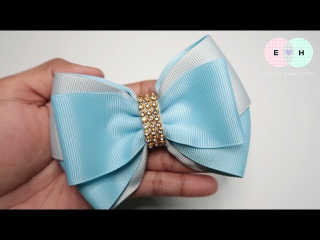 Simple Bow With DIY Bow Maker ???? Tutorial by Elysia Handmade