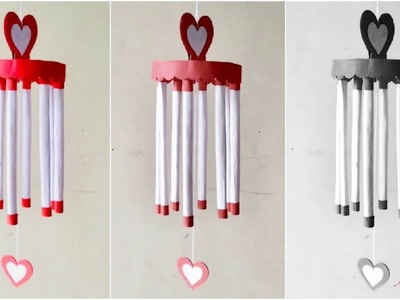 Wind chime craft idea. paper wind chime. Aimy creations