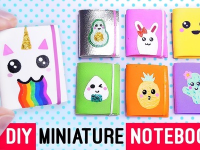 7 DIY MINI NOTEBOOKS - Easy & Cute Designs by Nim C