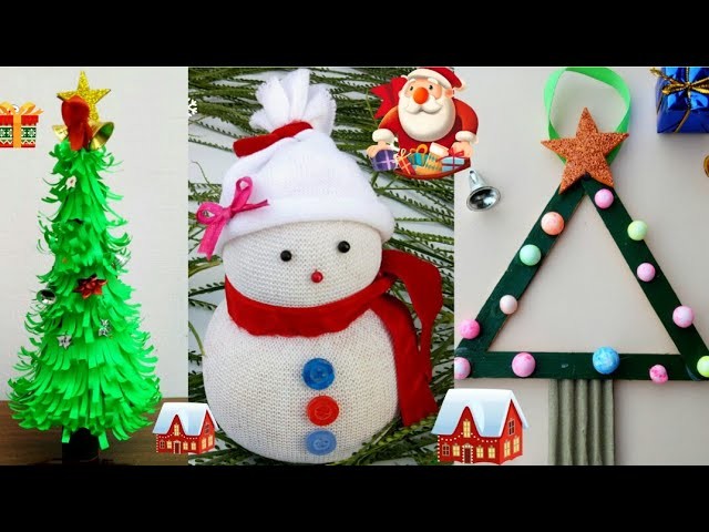 8 DIY Christmas Craft Ideas For Kids| Christmas Ornaments