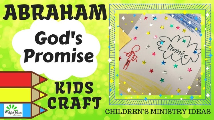 ABRAHAM - GOD'S PROMISE:  Craft for KIDS