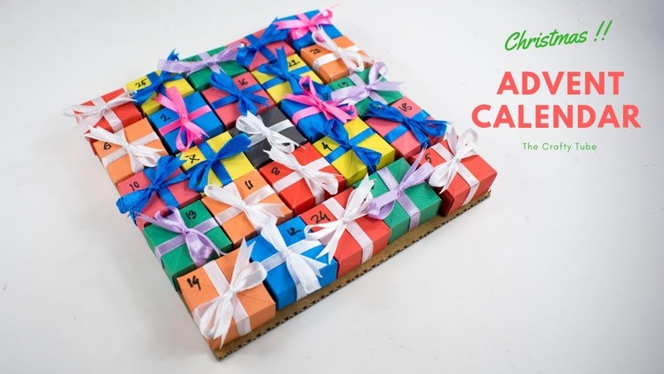 Advent Calendar - Christmas advent calendar - Christmas DIY - Paper Craft - DIY