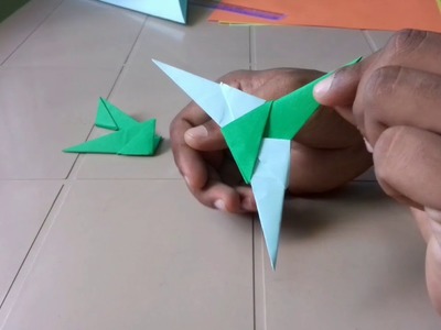 Aeroplane,frog,chair,boat paper craft
