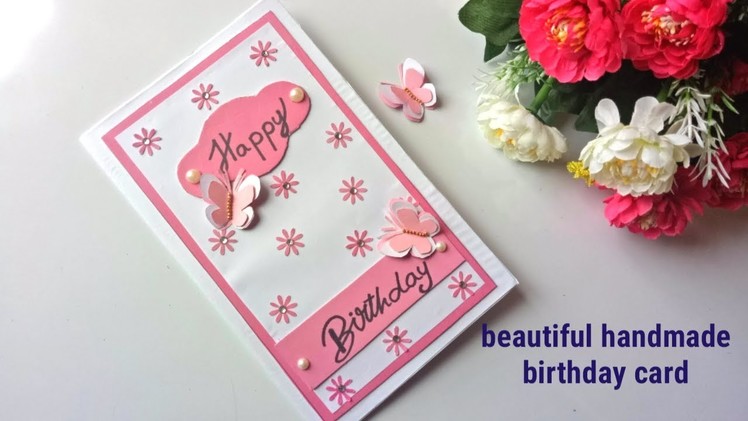 Beautiful Handmade Birthday card idea. DIY Greeting Pop up Cards for Birthday.