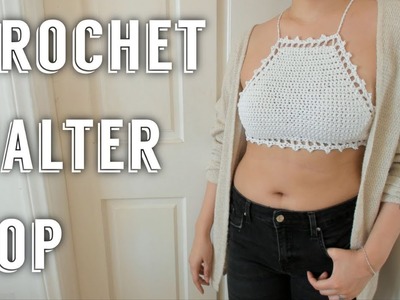 Crochet Halter Top | Tutorial DIY