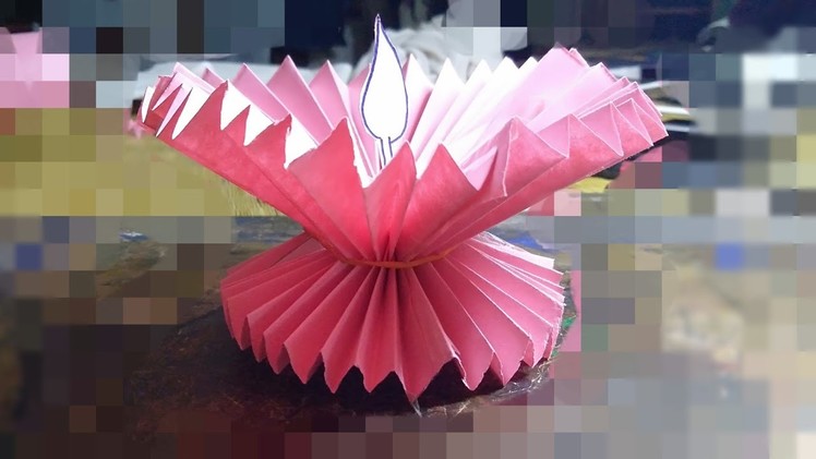 Diwali Decorations | Paper Diya | Paper Craft Idea | Festive Decorations