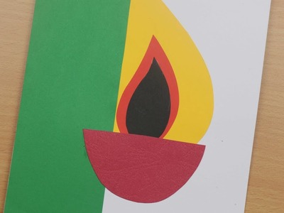Diwali greeting card DIY|Very very easy tutorial