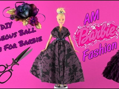 DIY Barbie Toys Ball Gown  ???? DIY Ideas For Barbie Doll ???? Barbie Tutorial