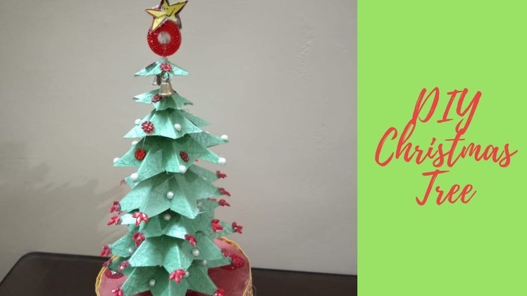 DIY Christmas Tree with Paper || Winter Craft Ideas || Little Learners Corner