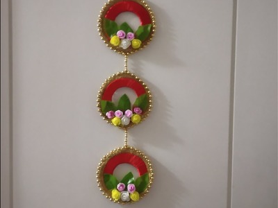 DIY Christmas Wall decoration ideas. best out of waste