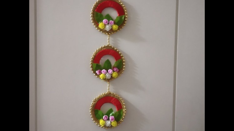 DIY Christmas Wall decoration ideas. best out of waste