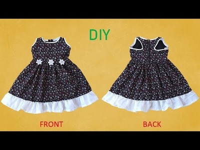Diy Designer  Baby Frock Cutting And Stitching Full Tutorial