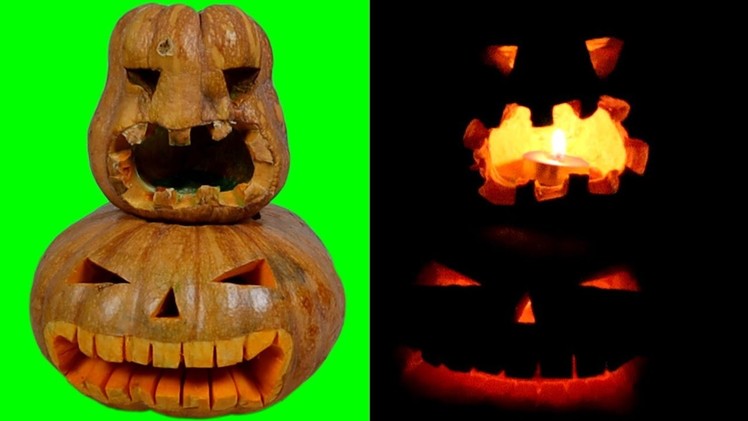 DIY Easy to Halloween Pumpkin Carving Tutorial | Halloween Pumpkin Video 2018
