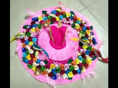 DIY - Flower Dress For Bal Gopal - Diwali Special - Step By Step Tutorial