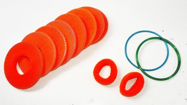 DIY Hair rubber bands craft idea | DIY art and craft | DIY HOME DECO