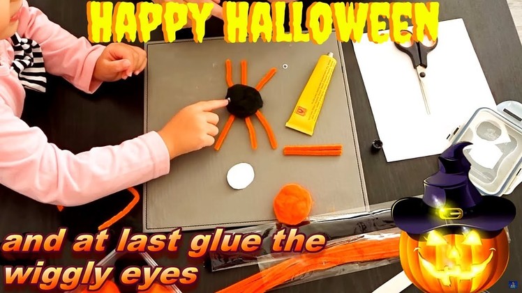 DIY Halloween Decorations How to Make HALLOWEEN Bats, Pumpkins, and Spiders