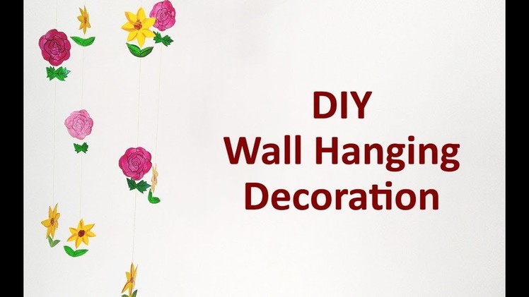 DIY home decorations using paper - Simple DIY home paper decorations (Home decor)