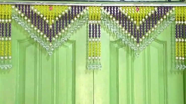 Diy - How to Make Easy Door Hanging Toran || Moti Bandarwal Making At Home