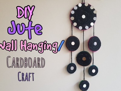 DIY Jute Wall Hanging. Cardboard Craft | Creative Ideas For You