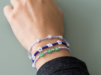 DIY : Make your own bead bracelets by Søstrene Grene