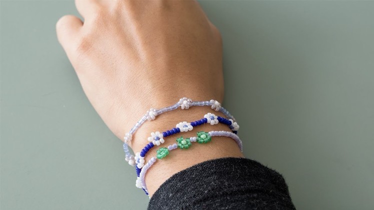 DIY : Make your own bead bracelets by Søstrene Grene