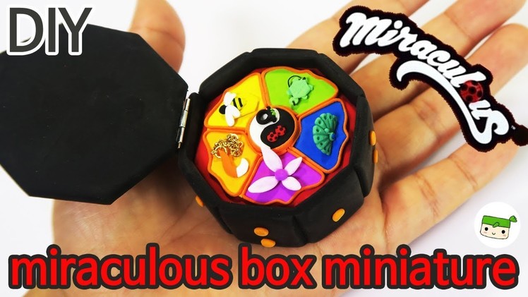 DIY. Miraculous box miniature. Ladybug Tutorial