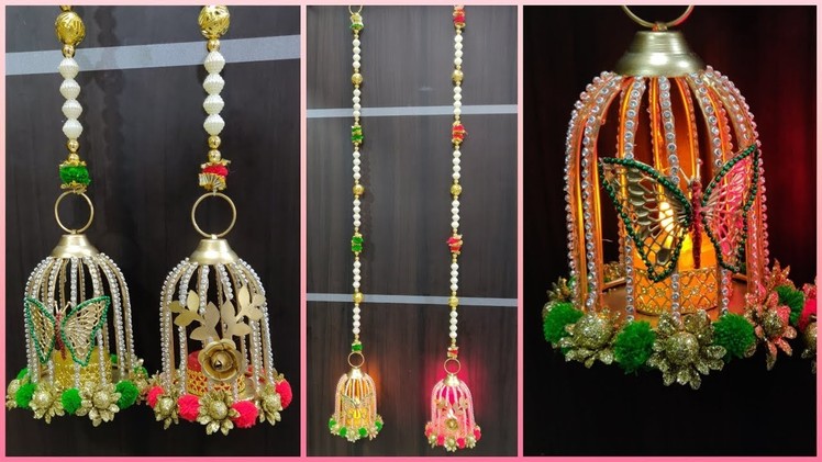 Door hanging Toran | Diwali decoration ideas | DIY | Lets make art