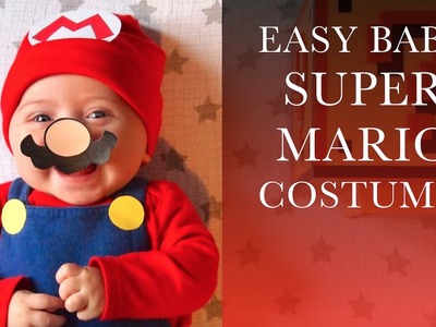 Easy Baby Super Mario Costume DIY