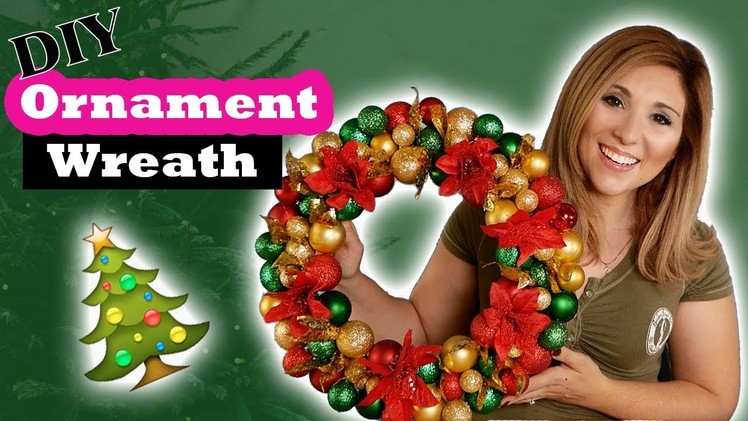 Easy DIY Ornament Wreath | Holiday Decor | Dollar Tree | Tutorial | Episode 42