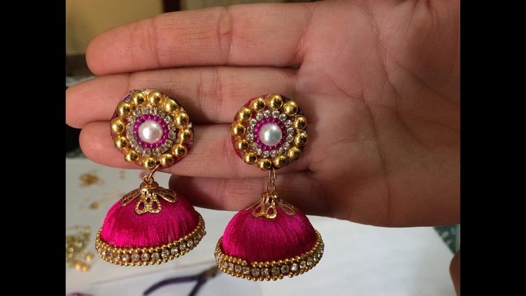 Easy Pearl & Crystal Earring Design | DIY | 5 min Craft | Hand Pearl Earrings At Home. !