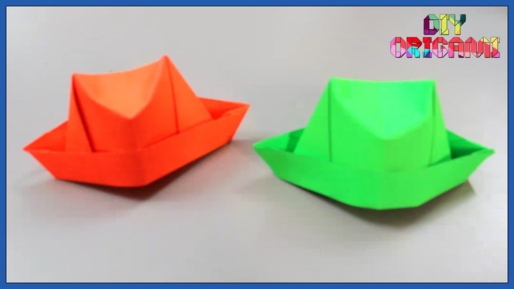 How To Make An Origami Paper Hat - DIY Paper Hat