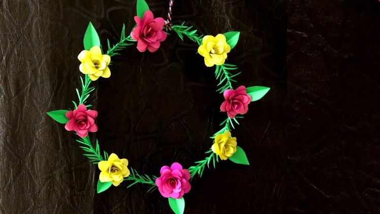 How To Make Craft With Paper : Wall Hanging diy craft