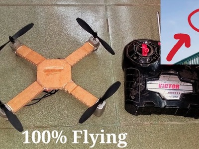 How To Make Drone At Home |  DIY Quadcopter