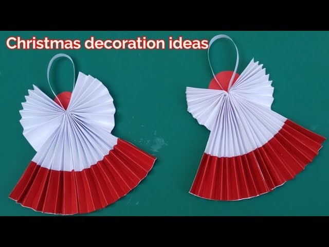 How to make paper Angel,Christmas decoration craft ideas Handmade,