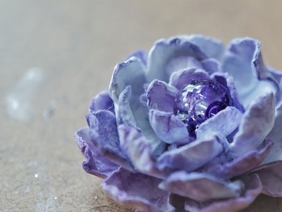 How To Make Vintage Flower | DIY Flower Tutorial