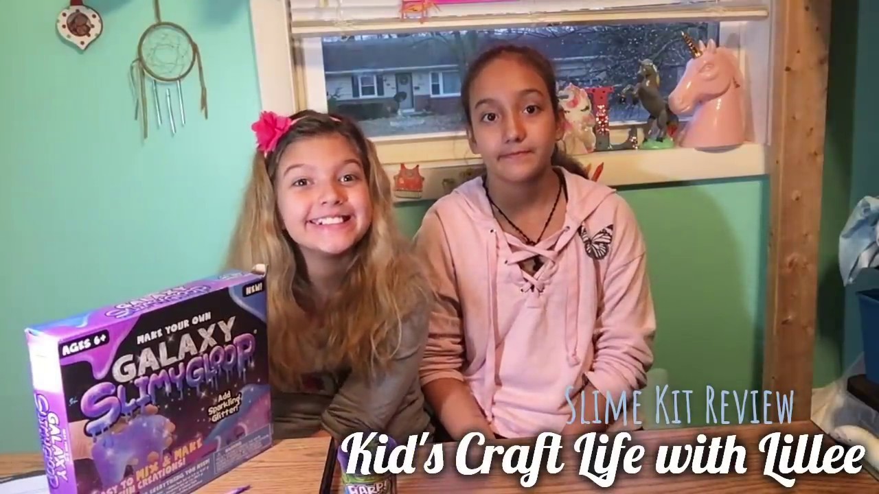Kid's Craft Life with Lillee - Slime Kit Review