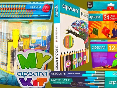 KIDS ART CRAFT SET | apsara smart school kit