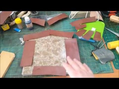 Leather Craft Quick Tip: How to dry stuff without getting paint everywhere