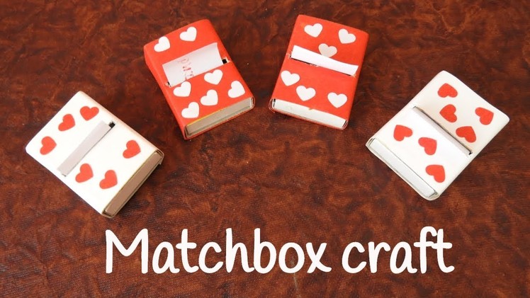 MATCHBOX NOTEBOOK  | BEST OUT OF WASTE MATCHBOX CRAFT IDEAS | MATCHBOX REUSE IDEA |  MATCHBOX  CRAFT
