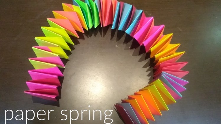 Paper spring craft. how to paper spring craft.