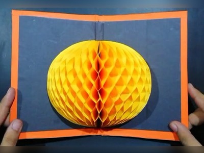 Pop Up Card: 3D card DIY  paper craft tutorial east step by step