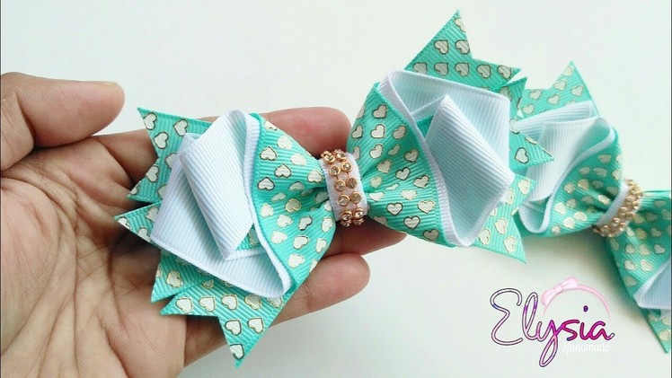 [PREVIEW] Laço Brielle Fita N5 ???? Ribbon Bow Tutorial ???? DIY by Elysia Handmade