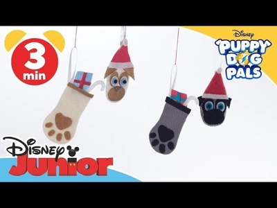 Puppy Dog Pals | Craft - Christmas Tree Decoration ???? | Disney Junior UK