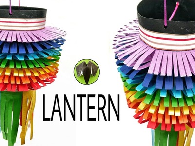 Rainbow Lantern ???? for Diwali | Christmas | Eid -DIY Tutorial by Paper Folds - 935