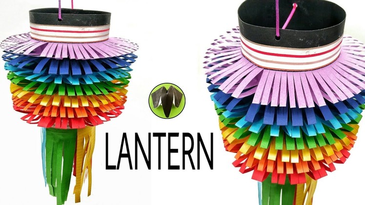 Rainbow Lantern ???? for Diwali | Christmas | Eid -DIY Tutorial by Paper Folds - 935