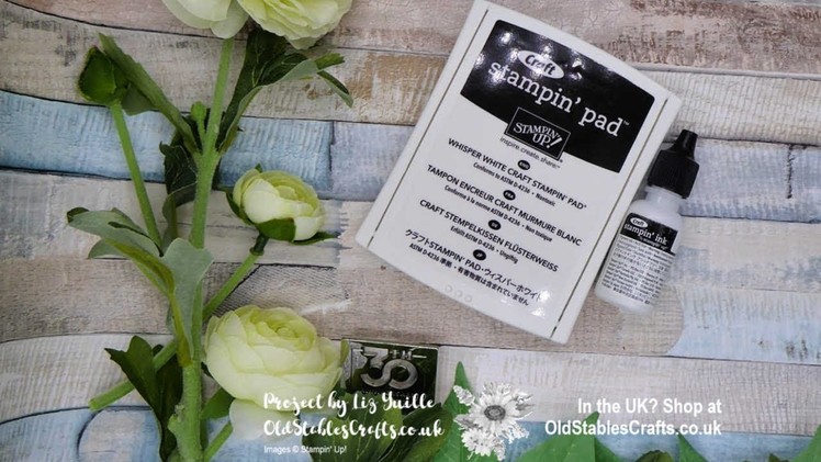 Whisper White Craft Ink from Stampin' Up! - How To