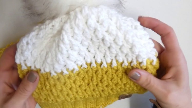 Alpine stitch - crochet tutorial