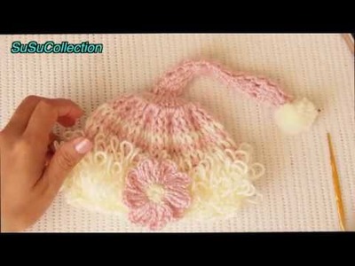 Baby hat crochet