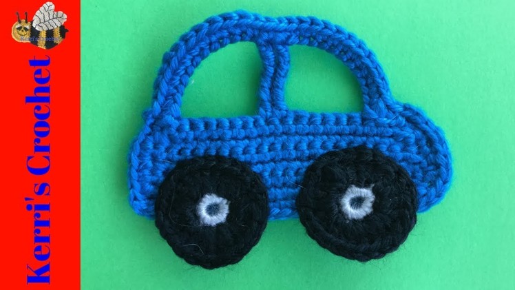 Crochet Car Tutorial - Beginner Crochet Tutorial