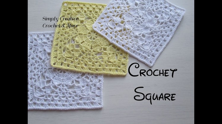 Crochet Lace Square